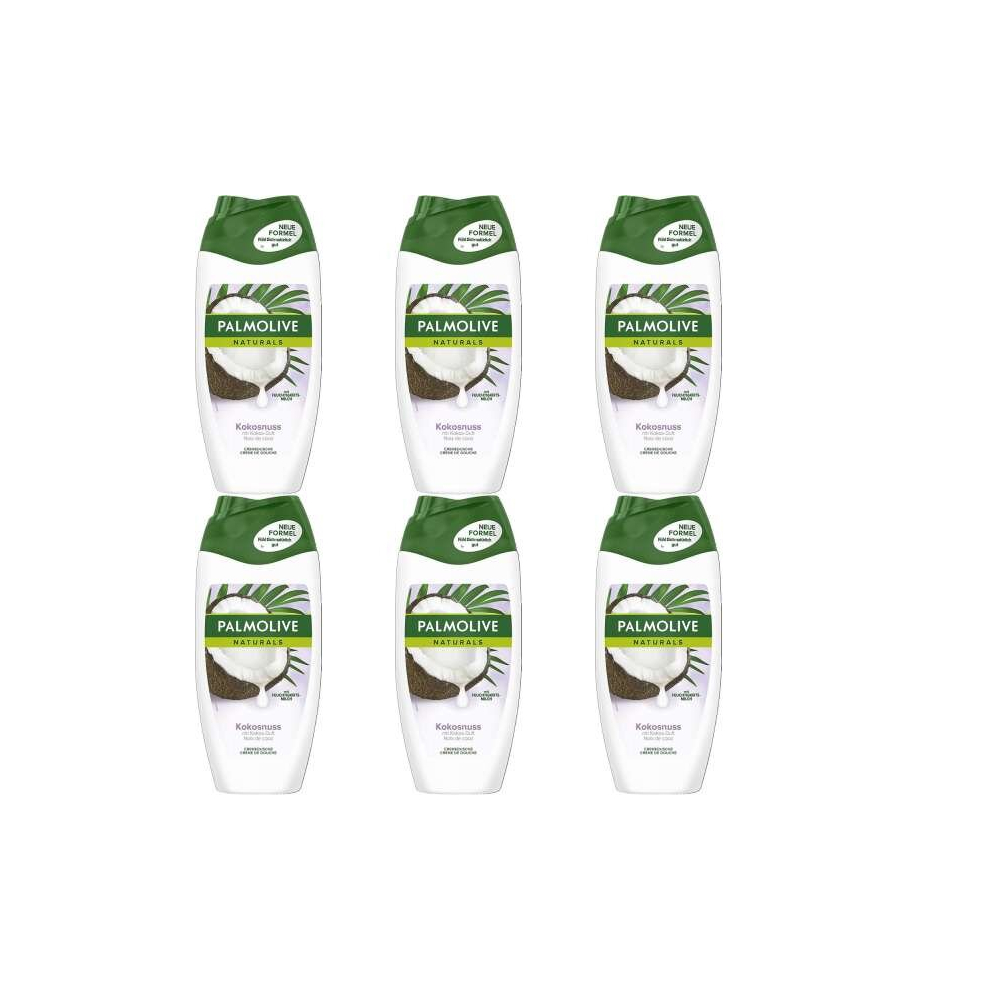 Palmolive Naturals Coconut And Milk Shower Gel 250ml (Pack of 6)