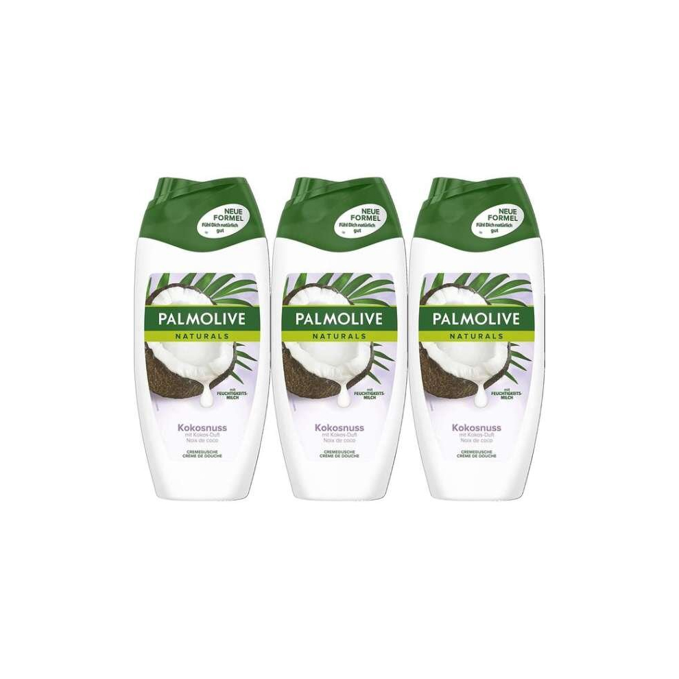 Palmolive Naturals Coconut And Milk Shower Gel 250ml (Pack of 3)