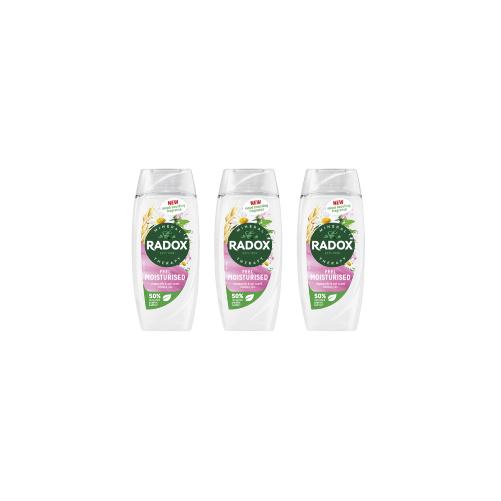 Radox Moisturise Shower Cream - 225ml (Pack of 3)