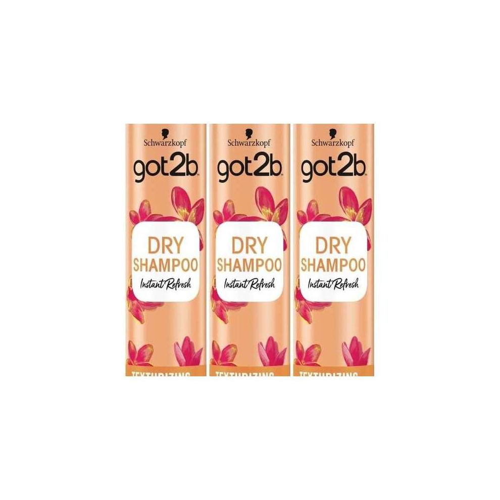 Schwarzkopf got2b Fresh It Instant refresh Up Dry Shampoo 200ml (Pack of 3)