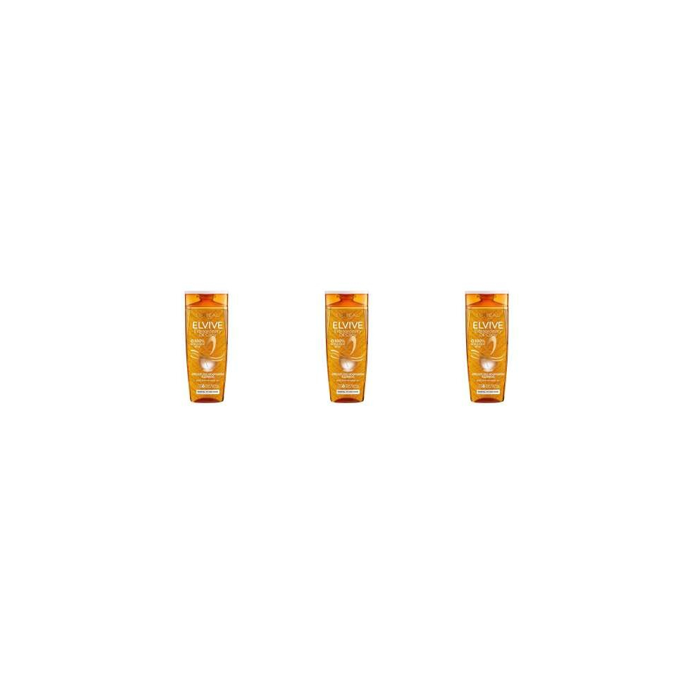 LOreal Elvive Extraordinary Oil Coconut Shampoo for 400ml (Pack of 3)