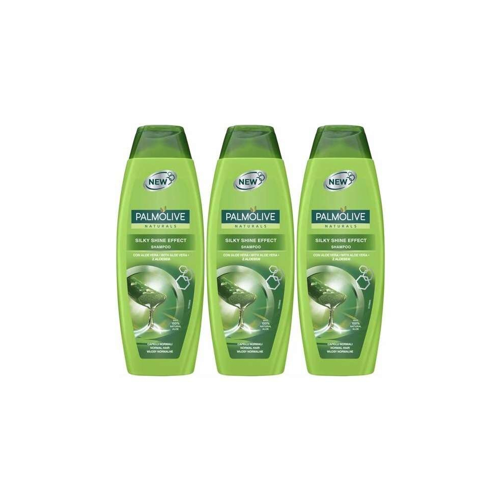 Palmolive Silky Shine Aloe Shampoo 350ml (Pack of 3)
