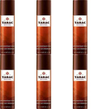 Tabac Original Anti Perspirant Spray 200 ml (Pack of 6) - 24h Sweat & Odor Protection, Alcohol-Free, Dermatologically Confirmed, Minimal White Marks