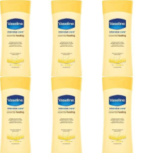 VASELINE CARE ESSENTIAL HEALING BODY LOTION 200ML (Pack of 6)