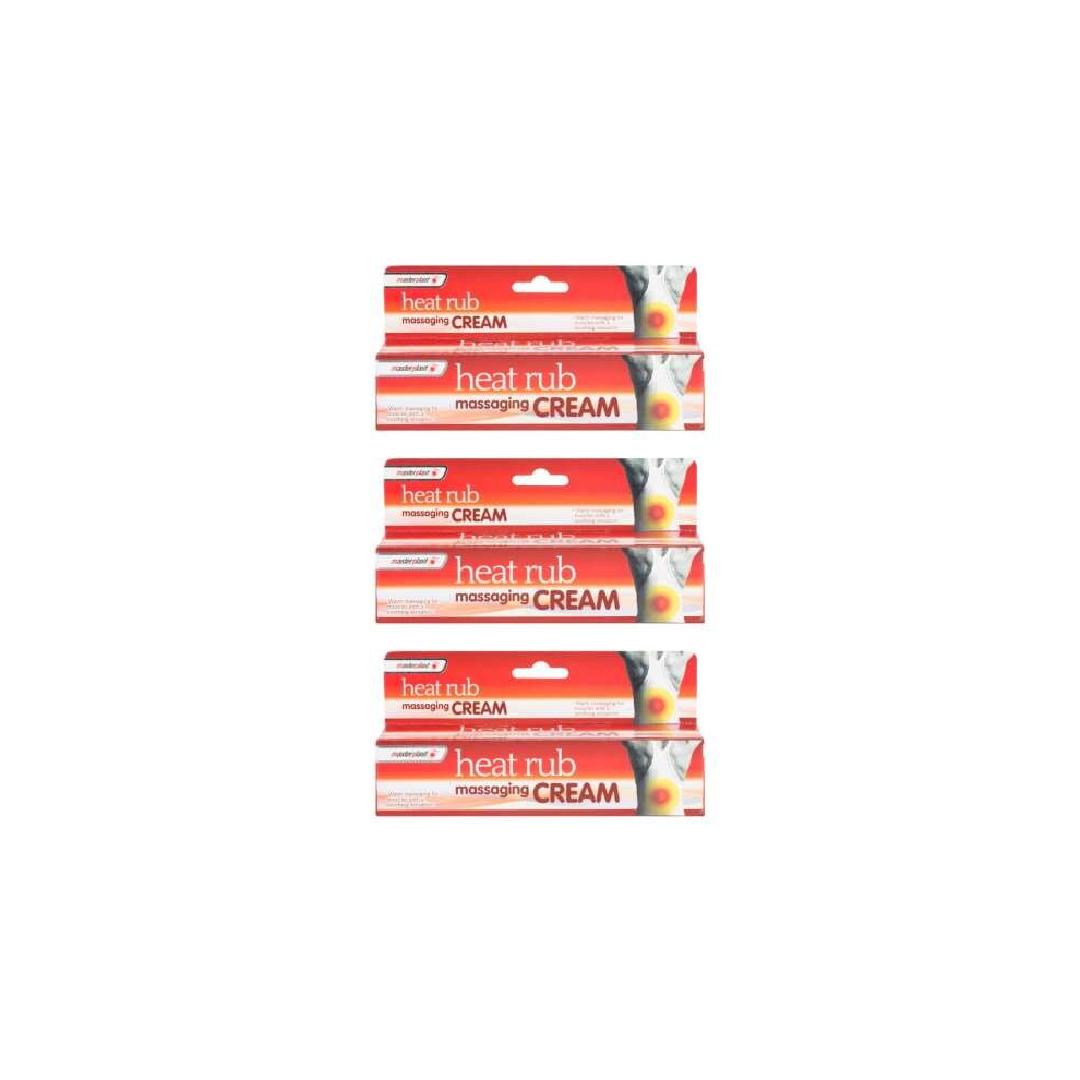 Masterplast Cream Heat Rub Massaging 70G (Pack Of 3)