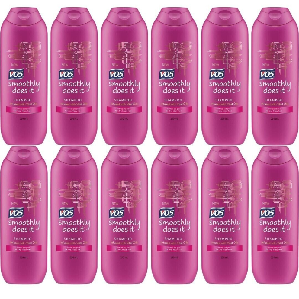 New Vo5 Smoothly Does It Shampoo (Pack Of 12) 250Ml