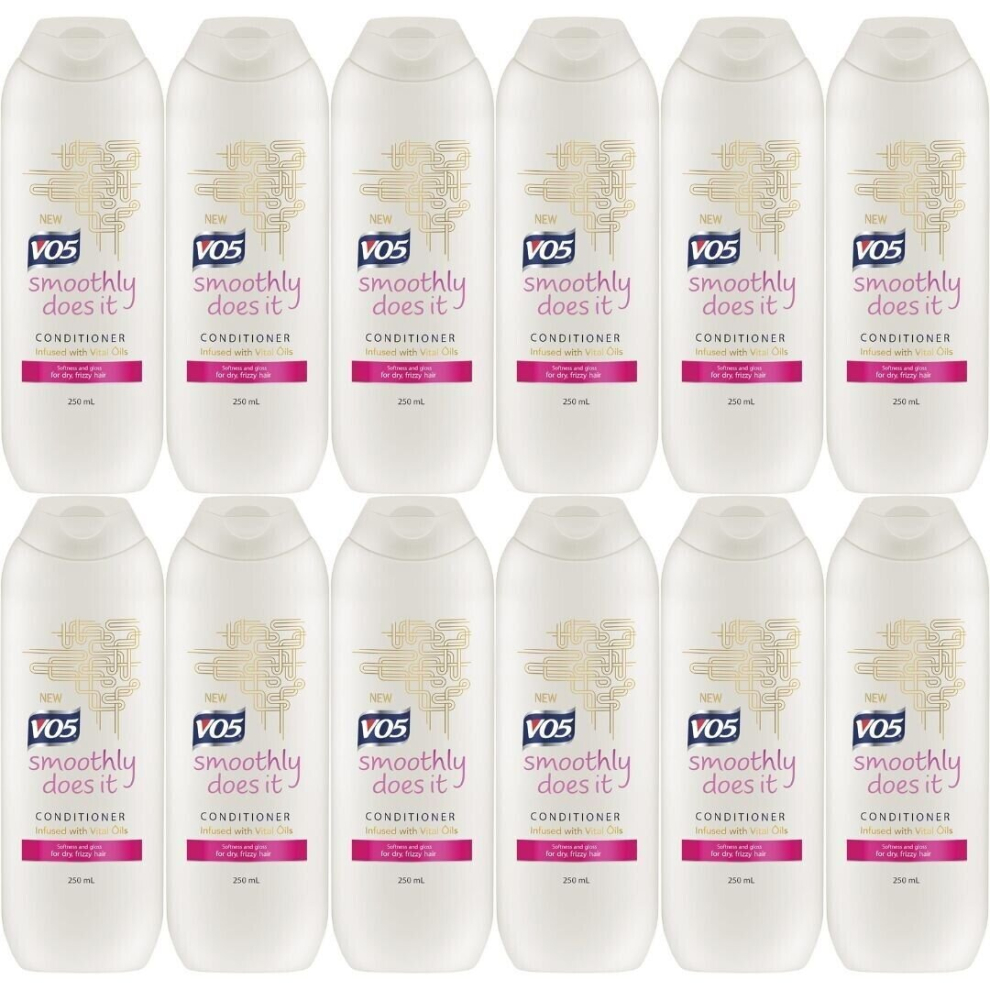 VO5 Smoothly Does It Conditioner Infused with Vital Oils 250ml (Pack of 12)