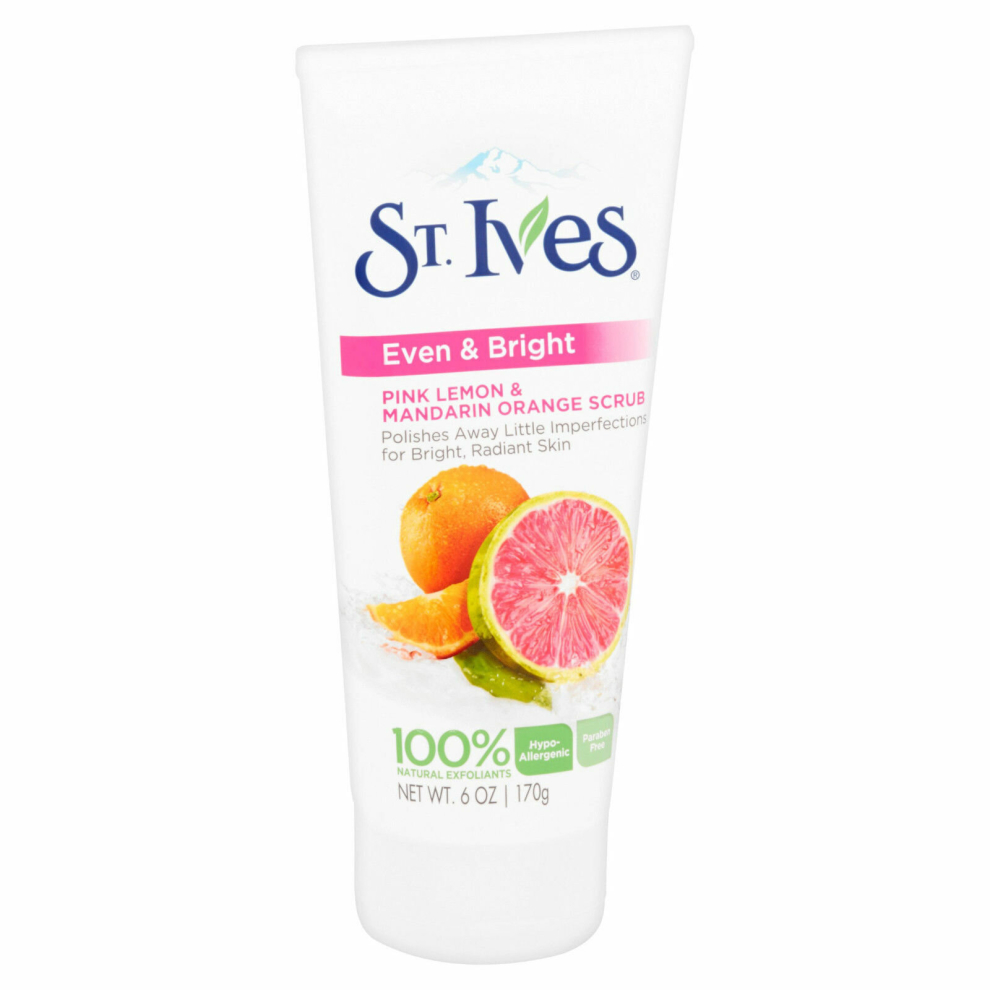 St. Ives Even & Bright Pink Lemon & Orange Scrub 150ml