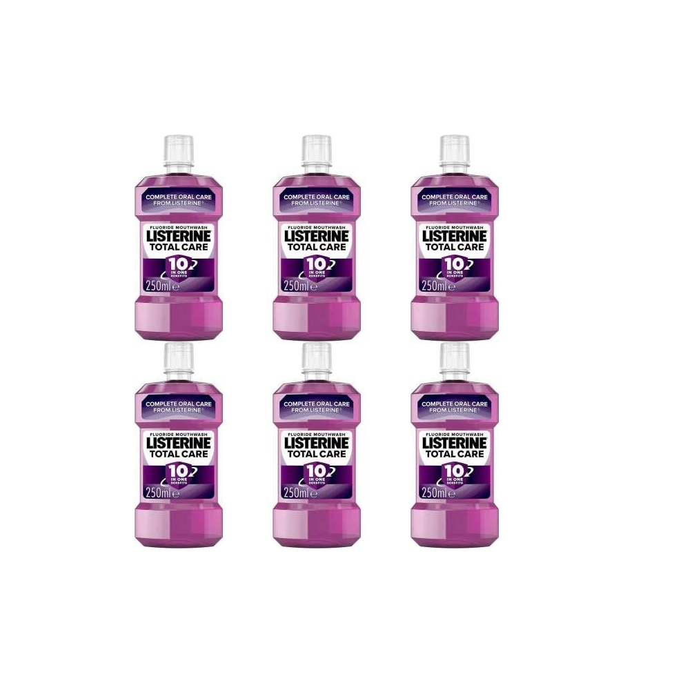 Listerine Total Care  Mouthwash, 250ml (Pack of 6)