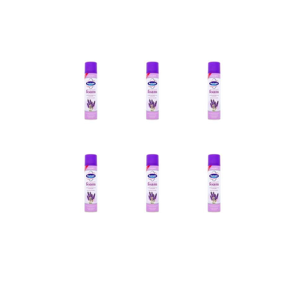 NEUTRADOL SMART FOAM CARPET DEO LAVENDER - 300ML (Pack of 6)