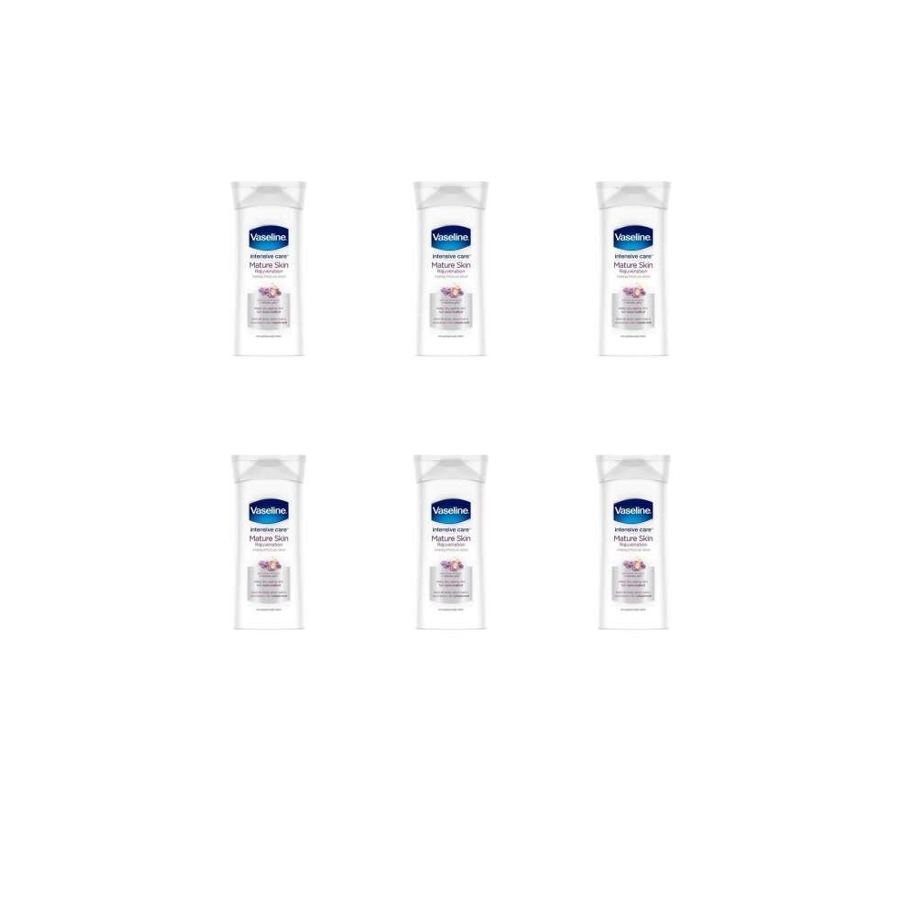 Vaseline Intensive Care Body Lotion Mature Skin 400ml (Pack of 6)