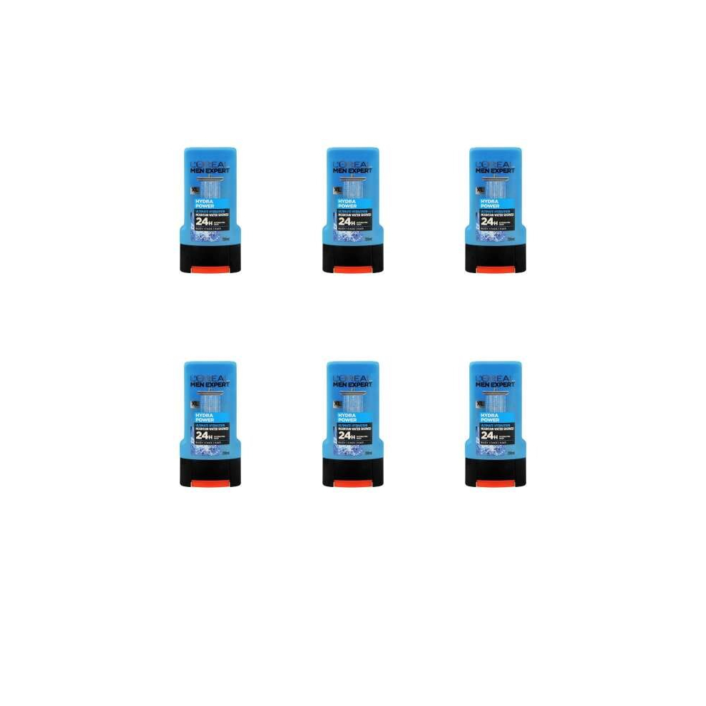 LOREAL MEN SGEL HYDRA POWER 300ML (Pack of 6)