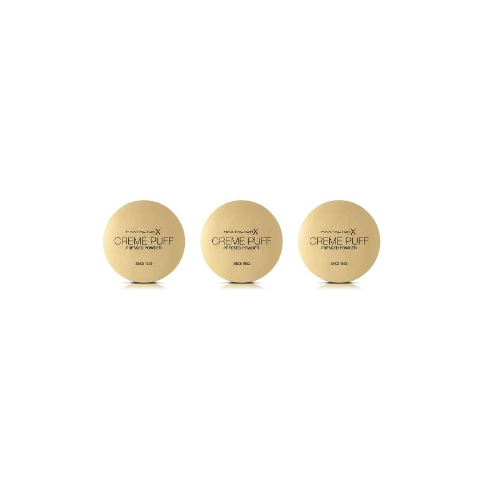 Max Factor Creme Puff Powder - Truly Fair 81 21g  (R33) (Pack of 3)