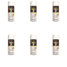 Paint Factory All Purpose White MATT 400ml (Pack of 6)