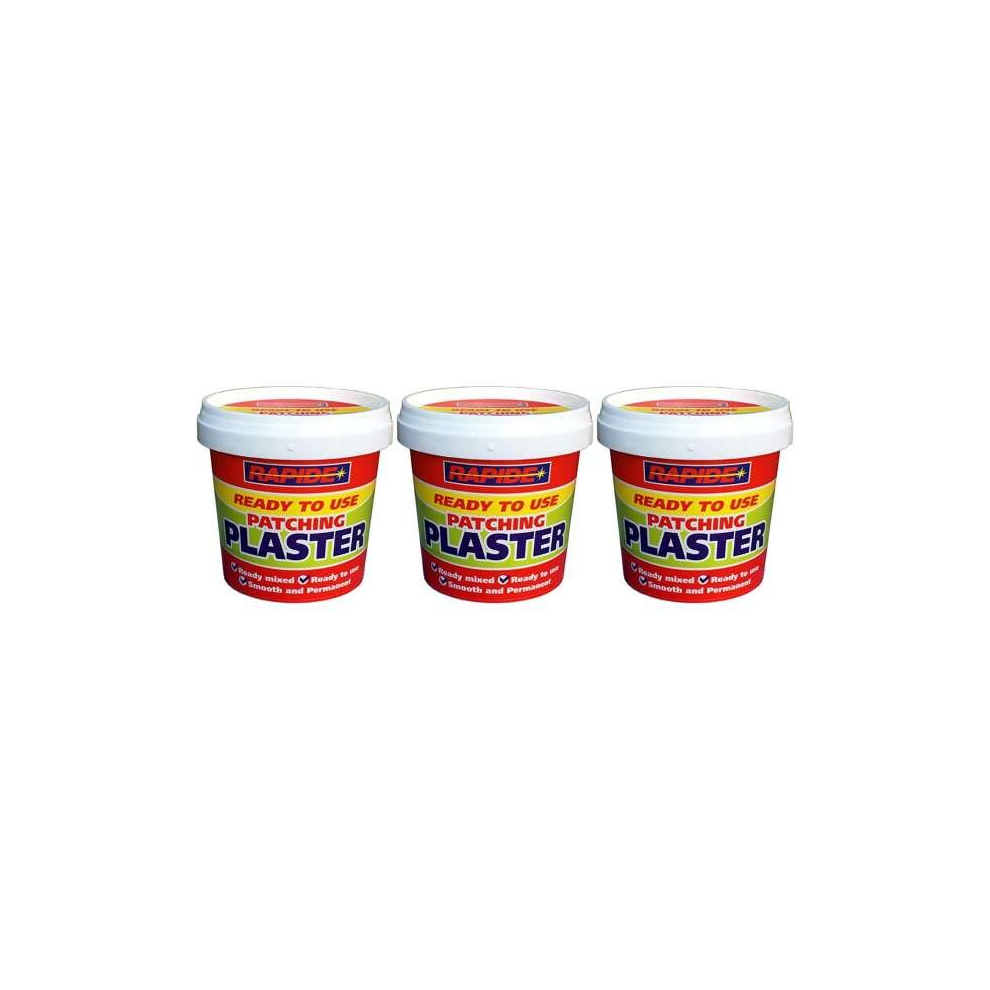 Rapide Ready to Use Patching Plaster 470g   7159 (Pack of 3)