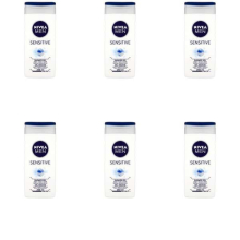 NIVEA MEN Sensitive Shower Gel 250ml (Pack of 6)