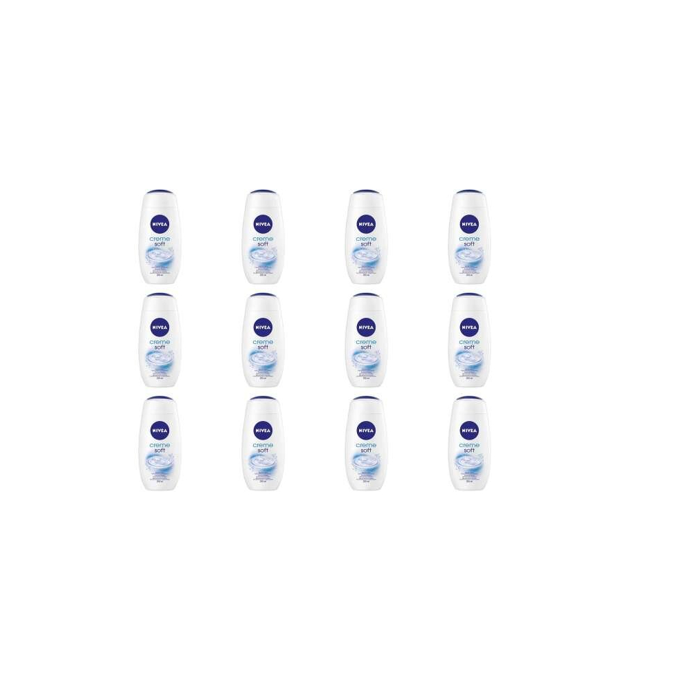 Nivea Rich Moisture Soft Shower Cream 250ml (Pack of 12)