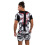 (Large ) VENUM ELECTRON 3.0 MMA SHORT SLEEVE RASHGUARD - CAMO GREY 2