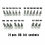 46Pcs Socket Set 1/4" Drive Metric Ratchet Screwdriver Wrench Torx Tool Kit Case 4