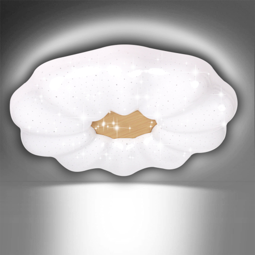 Living And Home 24W LED Ceiling Light 6500K, 2500 Lumen, Flower Shape