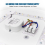 Living And Home 24W LED Ceiling Light 6500K, 2500 Lumen, Flower Shape 4