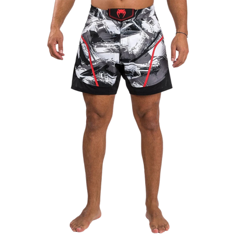 (Medium ) VENUM ELECTRON 3.0 MMA FIGHT SHORTS - CAMO GREY