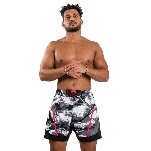 (Medium ) VENUM ELECTRON 3.0 MMA FIGHT SHORTS - CAMO GREY 1