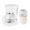 GEEPAS (White) Geepas Coffee Machine & Coffee Grinder Combo Set 1