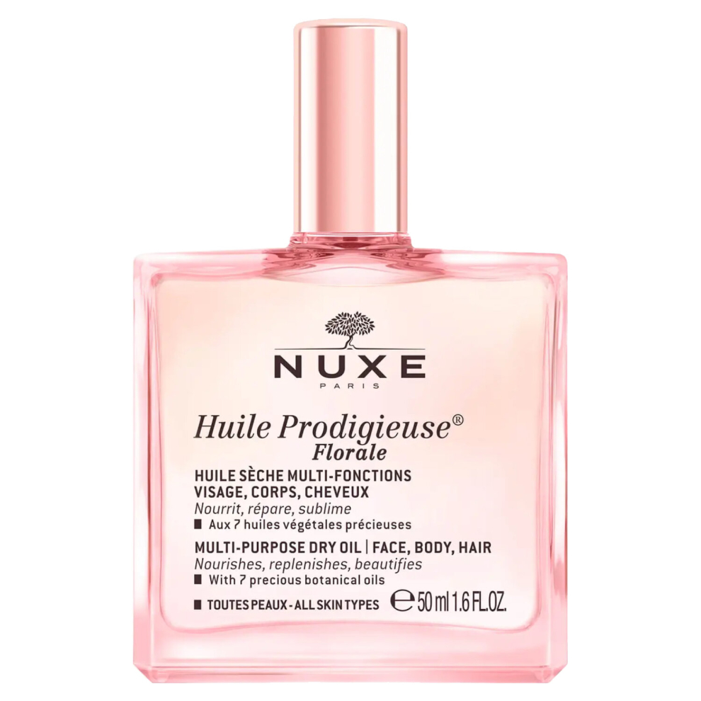 Nuxe Huile Prodigieuse Florale Dry Oil Spray - Multi-purpose Floral Dry Oil Spray with Nourishing 50ml