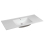 1200mm Bathroom Thin-Edge Inset Basin Sink & Overflow Ceramic Rectangular 3