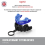 OPRO UFC KIDS SILVER SELF FIT MOUTH GUARD - BLACK 4