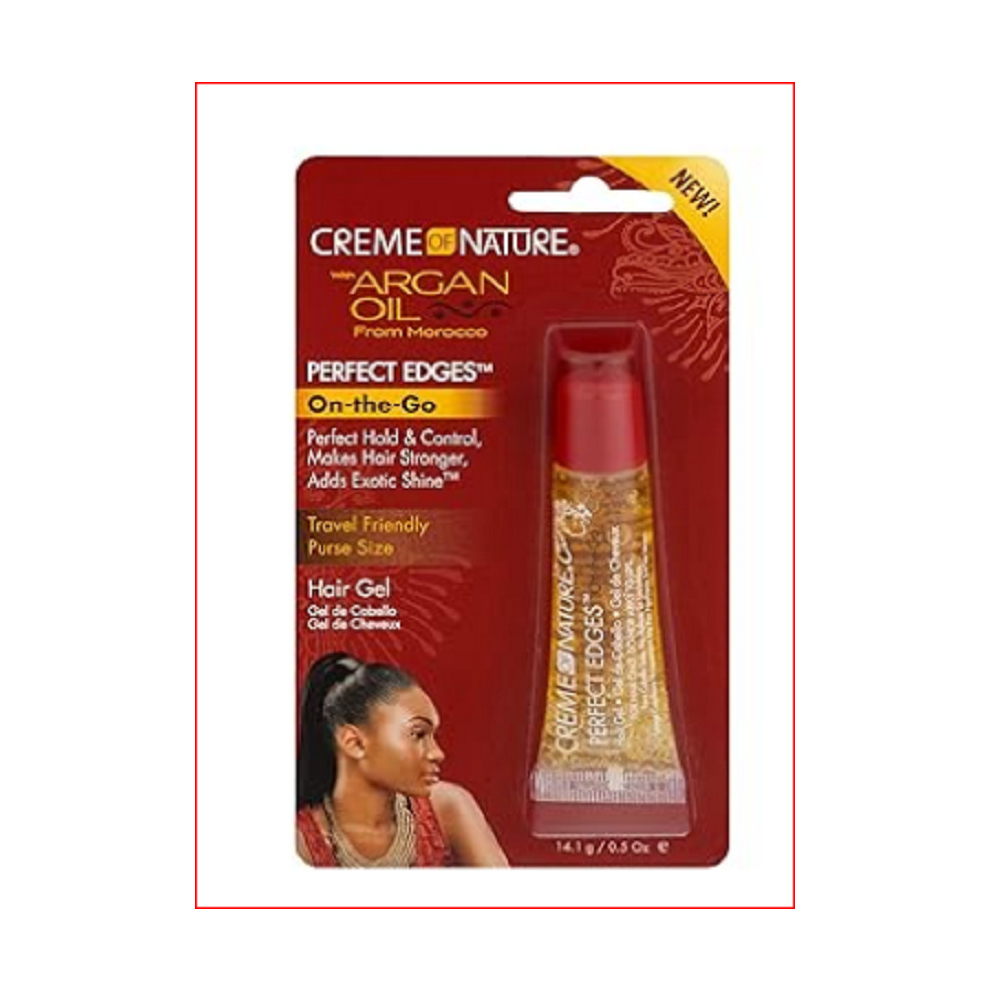 Creme of Nature Argan Oil Perfect Edges On-The-Go, 0.5oz Free Uk Postage