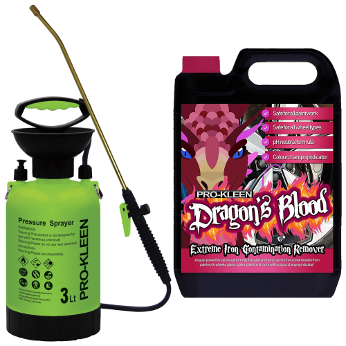 Pro-Kleen (3L) 5L Dragons Blood & Pump Sprayer