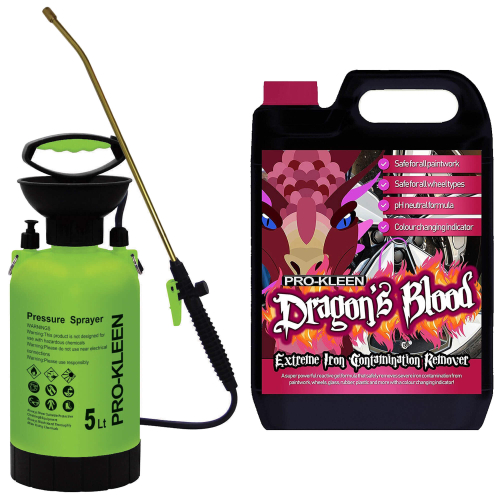 Pro-Kleen (5L) 5L Dragons Blood & Pump Sprayer