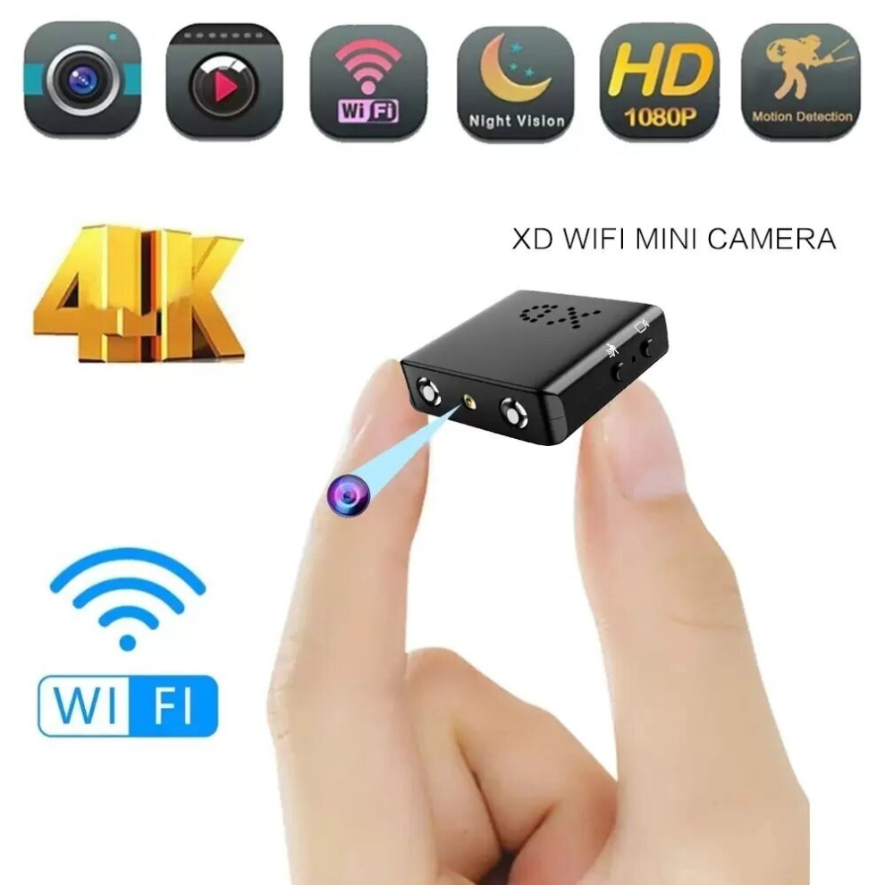 4K Camcorders Full HD 1080P Mini ip Cam XD WiFi Night Vision Camera