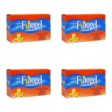 Fybogel Sachets - High-Fiber Drink Supplement for Effective and Gentle Relief of Constipation (Pack of 4 Boxes Each box Contain 30's)