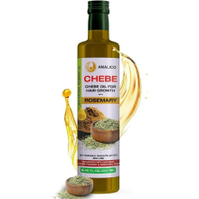 Amalico Rosemary Oil for Hair Growth With Chebe Powder - Hair Growth Oil for Deep Nourishing and Moisturizing - 250ml
