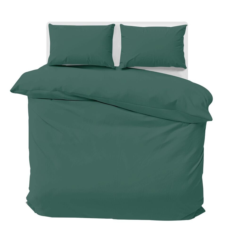 (Green  Duvet Cover, King) Reversible Duvet Cover Quilt Covers Bedding Sets