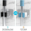 4xSelf Adhesive Wall Mounted Mop Holder Hooks Broom Hanger Spring Clip 2