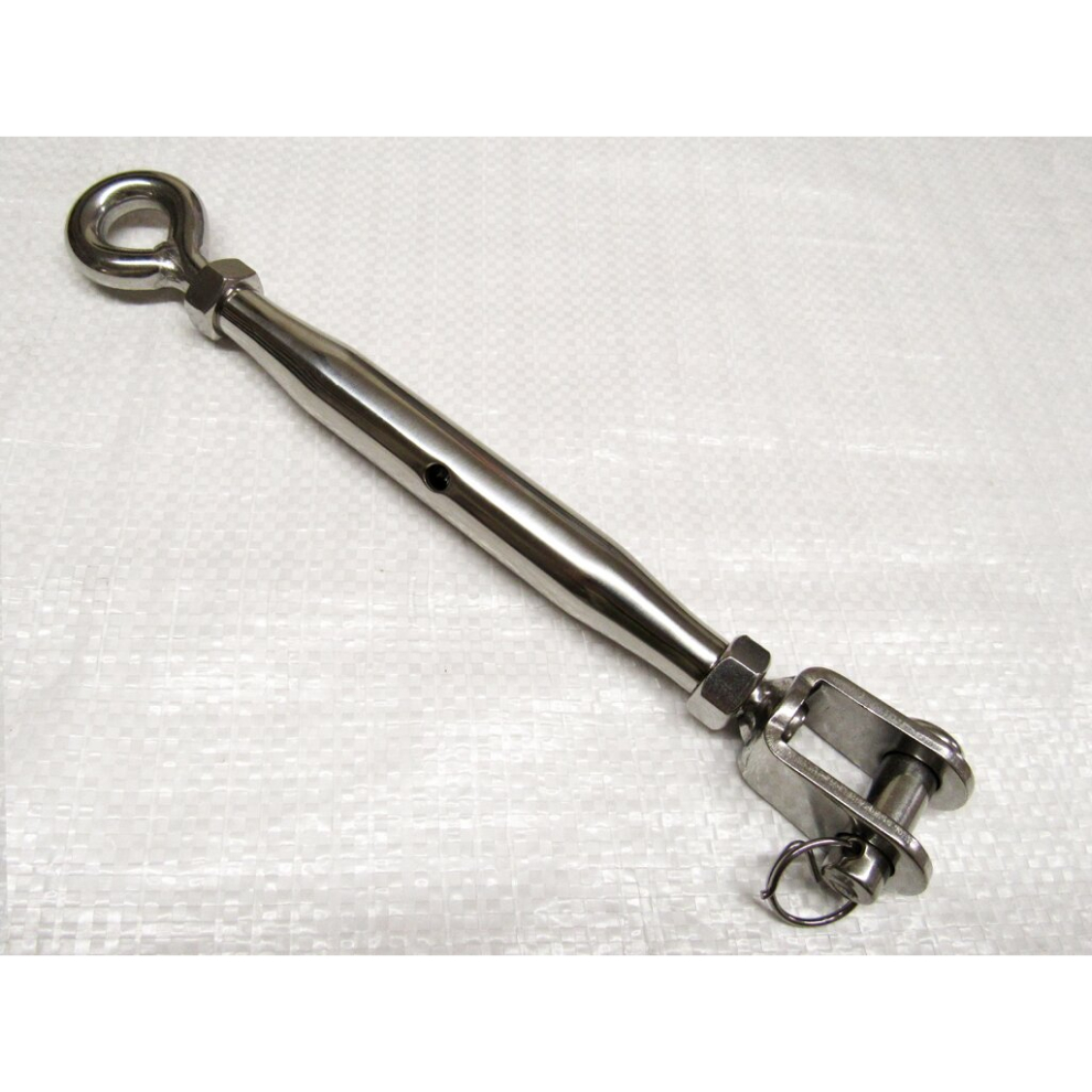 (10MM) Stainless Steel Turnbuckle Rigging Screw Jaw Eye