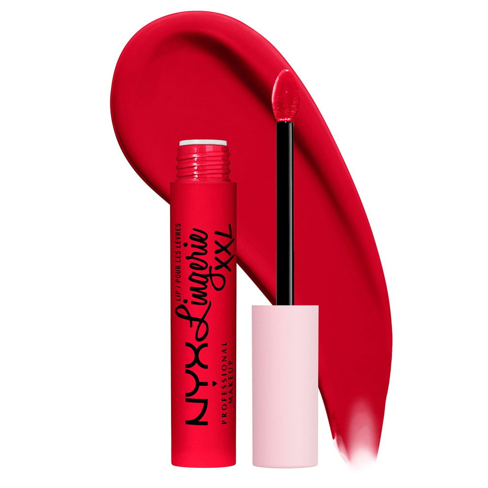 NYX PROFESSIONAL MAKEUP Lip Lingerie XXL Matte Liquid Lipstick - Untamable (Brick Red)