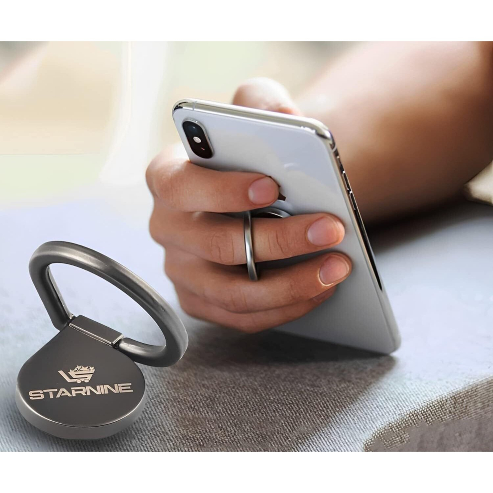 Phone Ring Holder Finger Grip 360Â° Rotating Stand Mount For Mobiles 368982706182