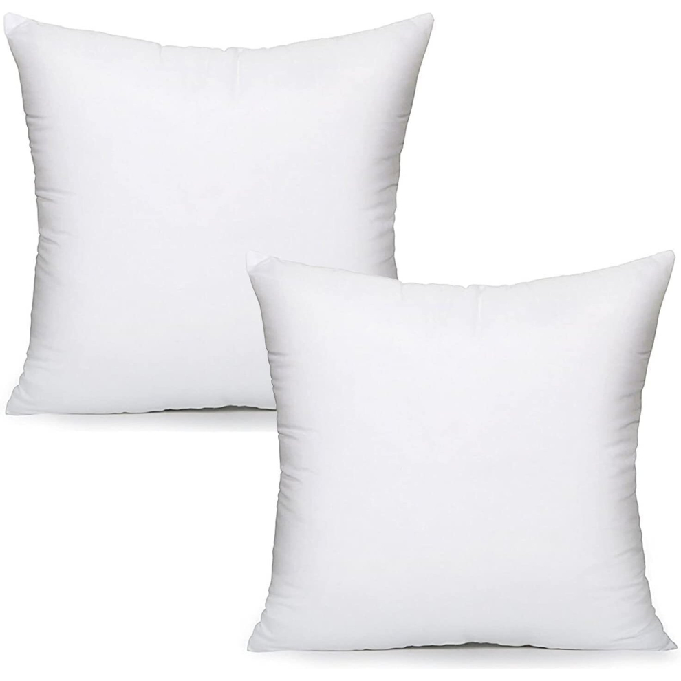 Lancashire Textiles (24 X 24" (60 X 60Cm), Pack Of 2) Hollowfibre Filled Polypropylene Cushion Pads