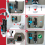 SPARES2GO Universal Dual Flush Toilet Valve 1.5" 2" WC Cistern Push Button Kit (570mm Cable) 3