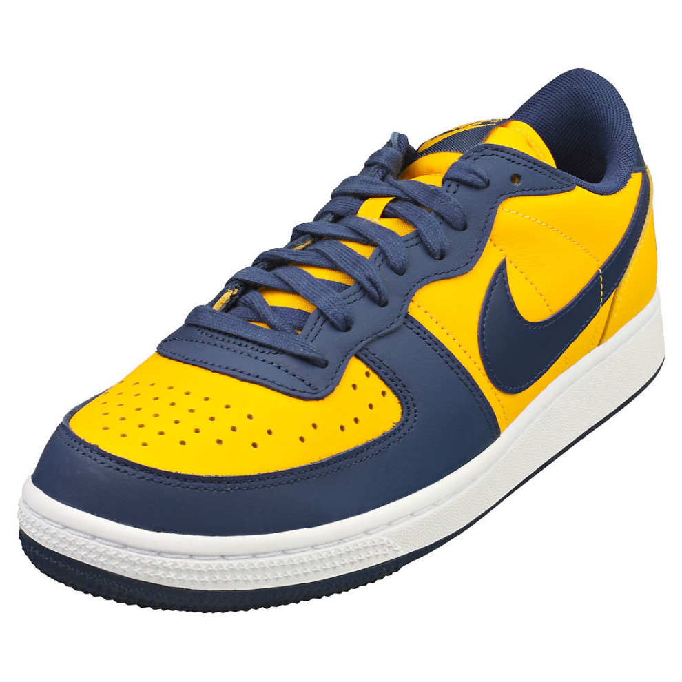 Nike Terminator Low Og Mens Fashion Trainers in Yellow Navy - 8.5 UK