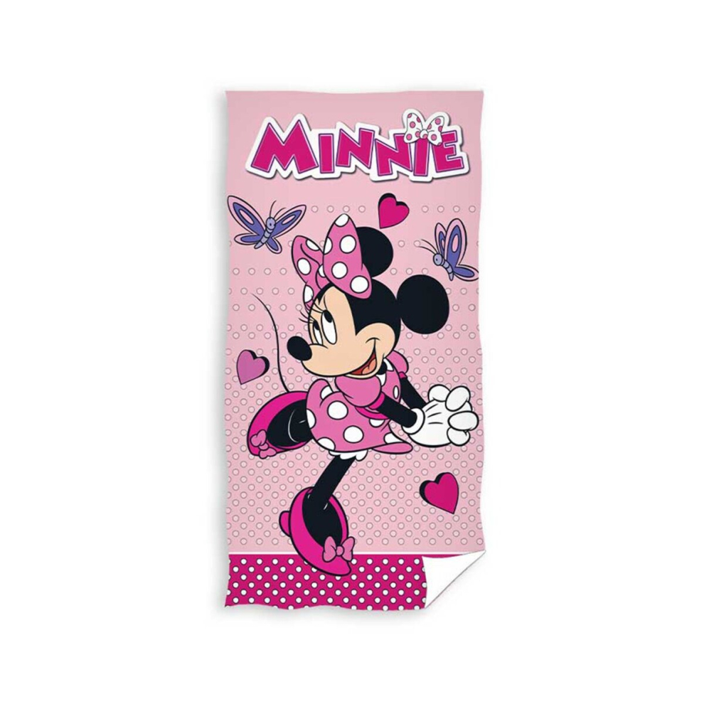 Minnie Mouse Spotty 100% Cotton Towel