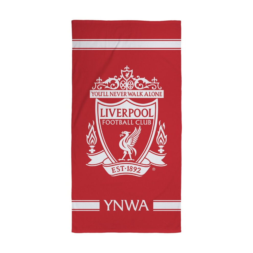 Liverpool Fc You'll Never Walk Alone 100% Cotton Towel