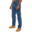 (Blue, 28W/32L) Blue Circle Mens Mid Stonewash Classic Denim Jeans 1
