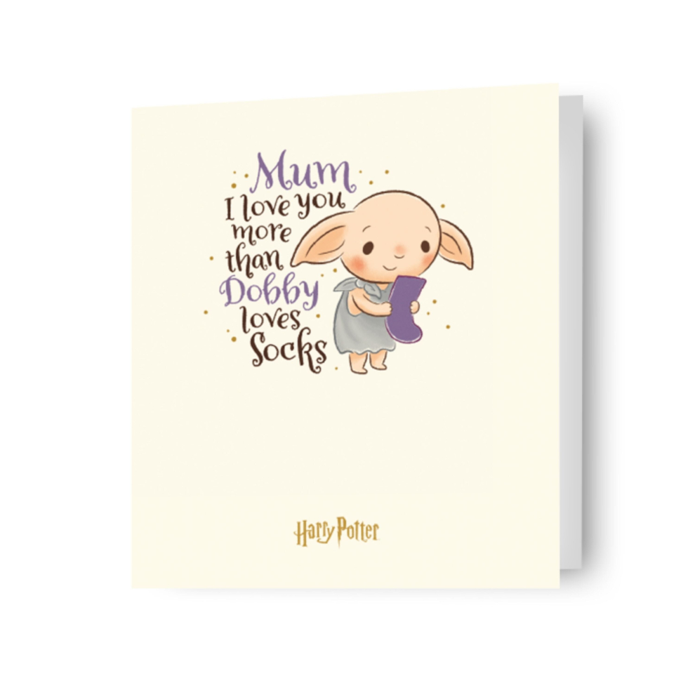 Harry Potter Dobby Mother's Day Card