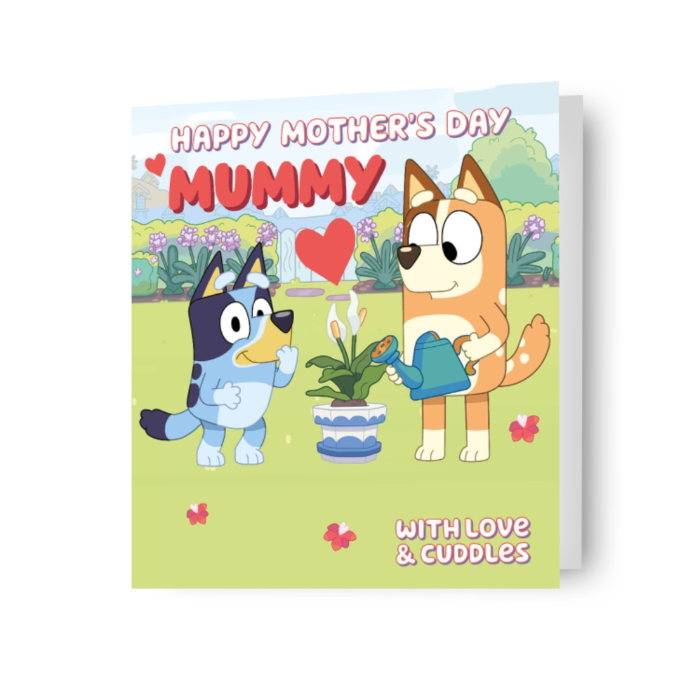 Bluey 'With Love & Cuddles' Mother's Day Card